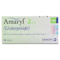 AMARYL TABLETS 2 MG 2X15S - Meri Pharmacy