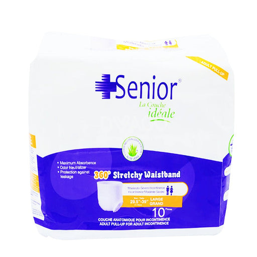 SENIOR ADULT PULL-UP EXTRA LARGE 1X10S
