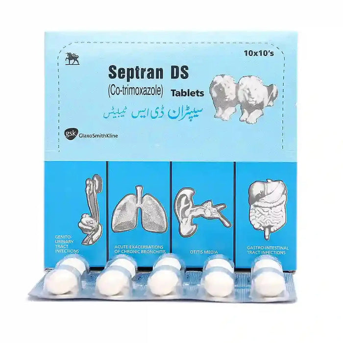 SEPTRANÂ TABLET DS 160/800MG 10X10S