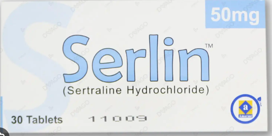 SERLIN 50MG 3X10'S