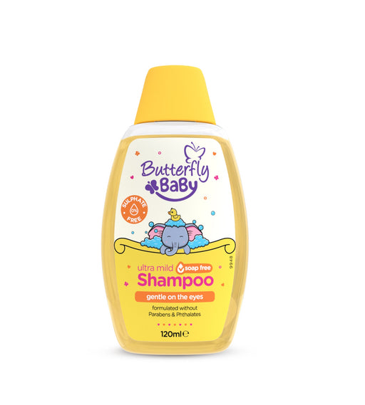BUTTERFLY BABY SHAMPOO ULTRA MILD 120ML 1S