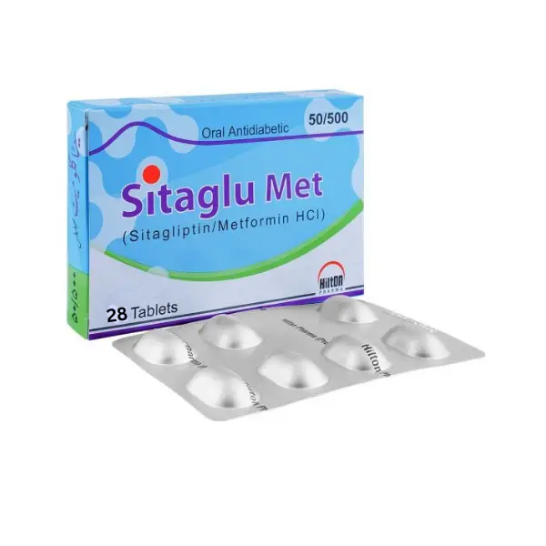 SITAGLU MET TABLET 50/500 MG 2X7S