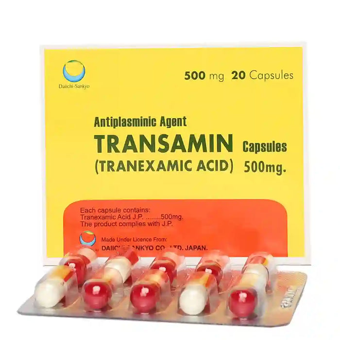 TRANSAMIN CAPSULE 500 MG 2X10S