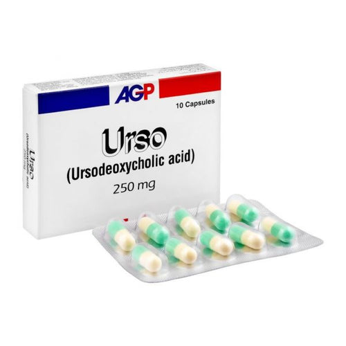 Urso Capsule 250mg 1X10S