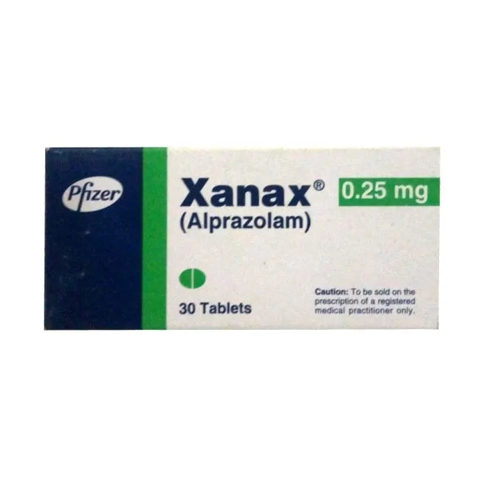 XANAX TABLET 0.25 MG 3X10S