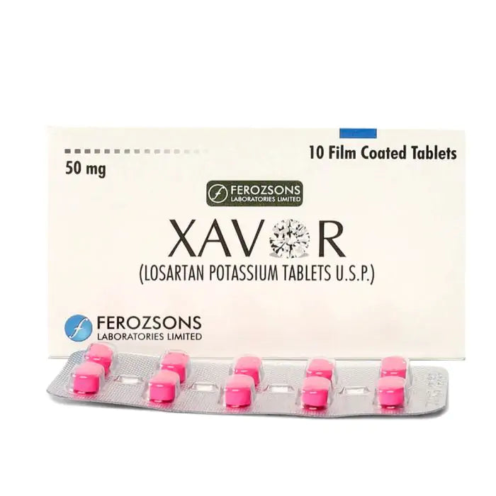 XAVOR 50MG TABLET 10S