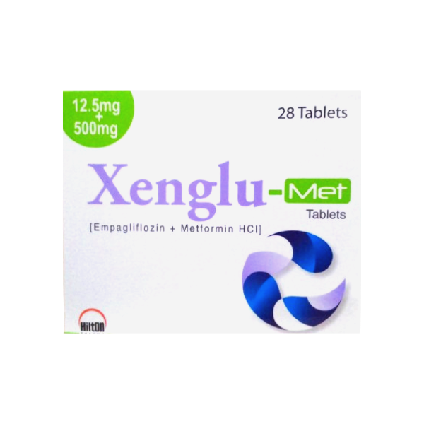 XENGLU-MET 12.5/500 MG 2X14S