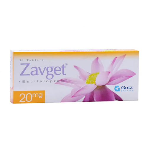 ZAVGET TAB 20MG TP 1X14S