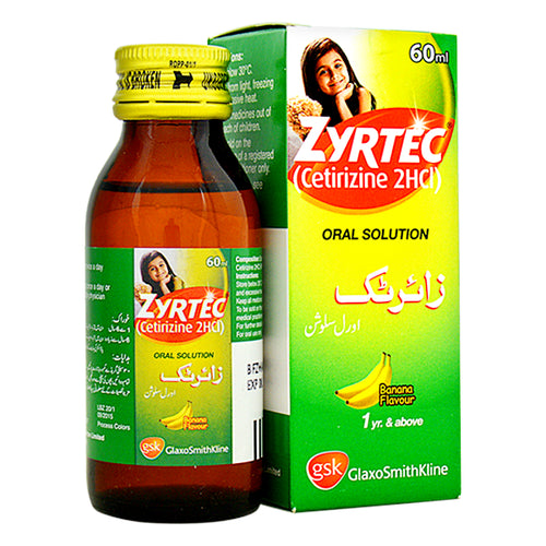 Zyrtec Oral Solution 60ml 1S
