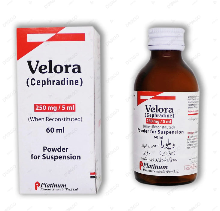 VELORASUSPENSION 250MG 60ML 1S