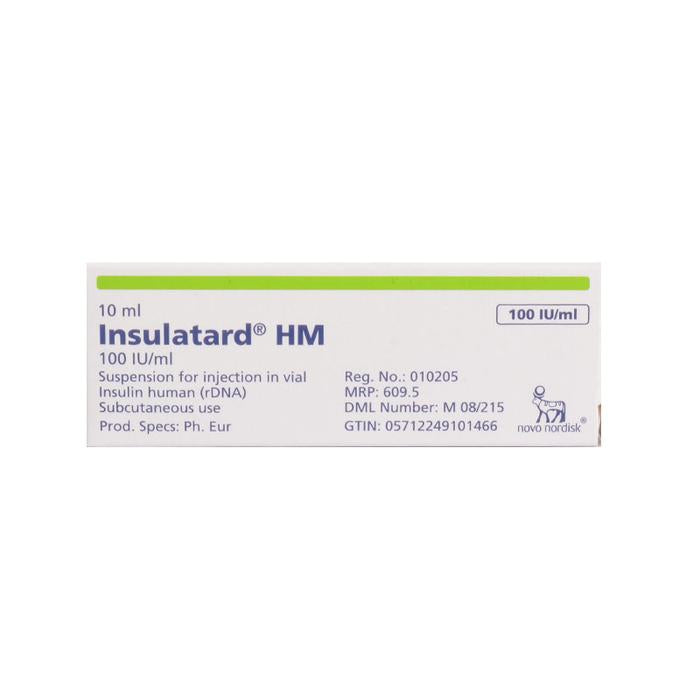 INSULATARD HM VIAL 10ML 1S