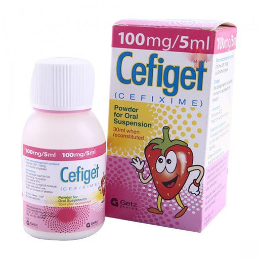 CEFIGET 100MG SYRUP 30ML 1S