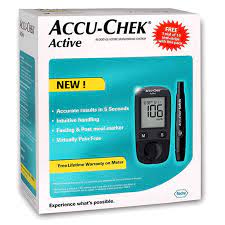 ACCU-CHEK ACTIVE METER KIT-Health Care Products-ROCH-Meri Pharmacy