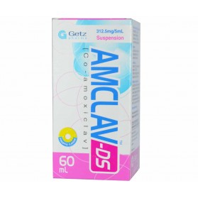 AMCLAV DS SUSPENSION 312.5MG 60ML 1S - Meri Pharmacy