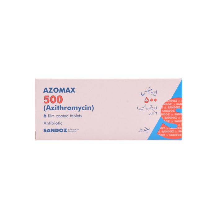 AZOMAX 500MG TABLET 2X3S