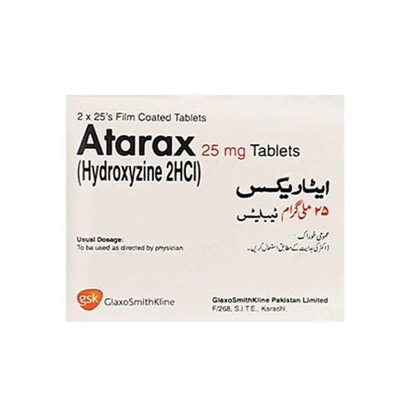 ATARAX 25MG TABLET 2X25S