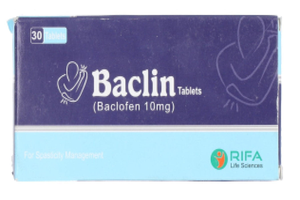 BACLIN 10MG TABLET3X10S