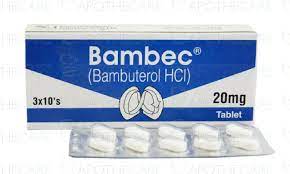 BAMBECTABLET 10 MG 3X10S