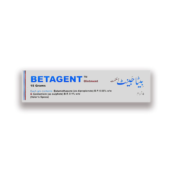 BETAGENT OINTMENT 15GM 1S - Meri Pharmacy