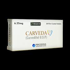CARVEDATABLET 6.25 MG 3X10S