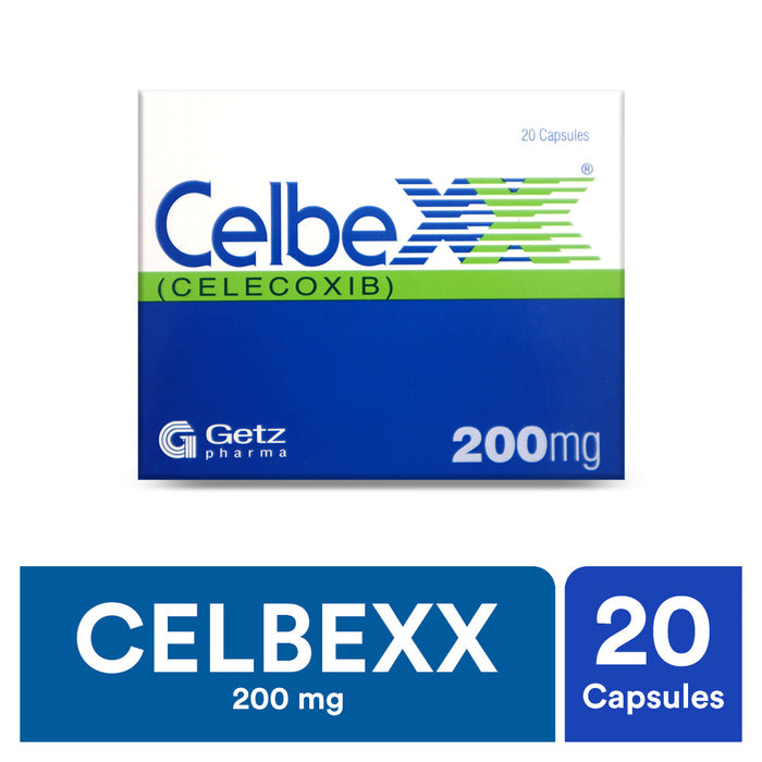 CELBEXX CAPSULE 200 MG 2X10S-Medicines-GETZ PHARMA-Meri Pharmacy