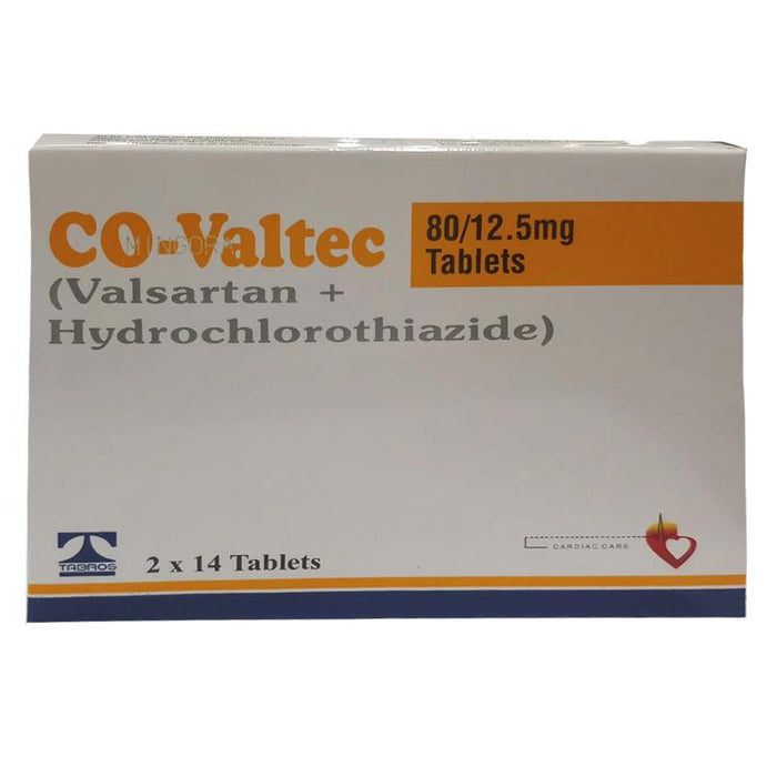 CO VALTEC 80 12.5MG TAB 28S-Medicines-TABROS PHARMA-Meri Pharmacy