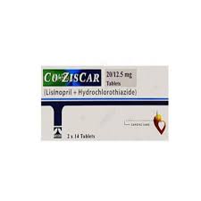 CO-ZISCAR TABLET 10/12.5MG 14S