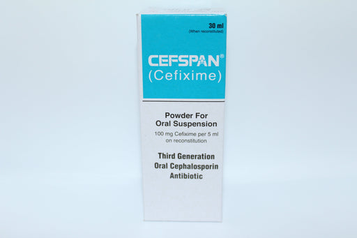 CEFSPANSUSPENSION 100MG 30ML 1S