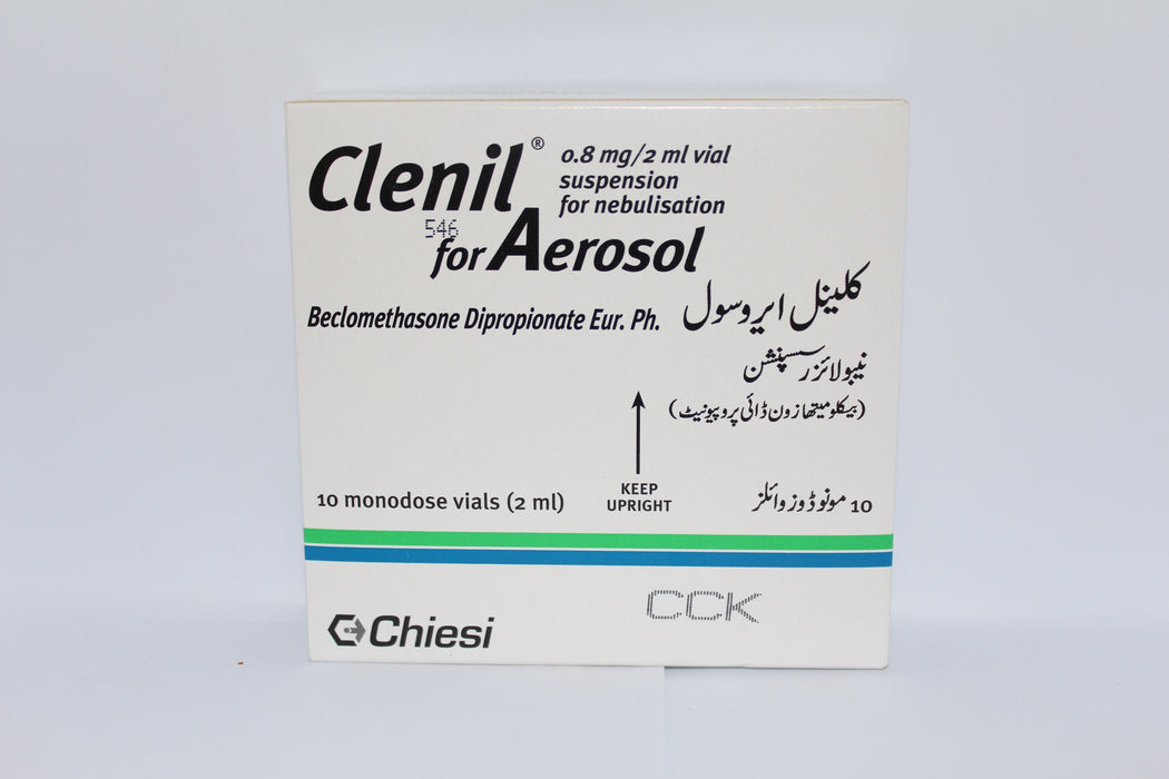 CLENIL A NEBULE FOR AEROSOL 0.8MG/2ML 1X10S