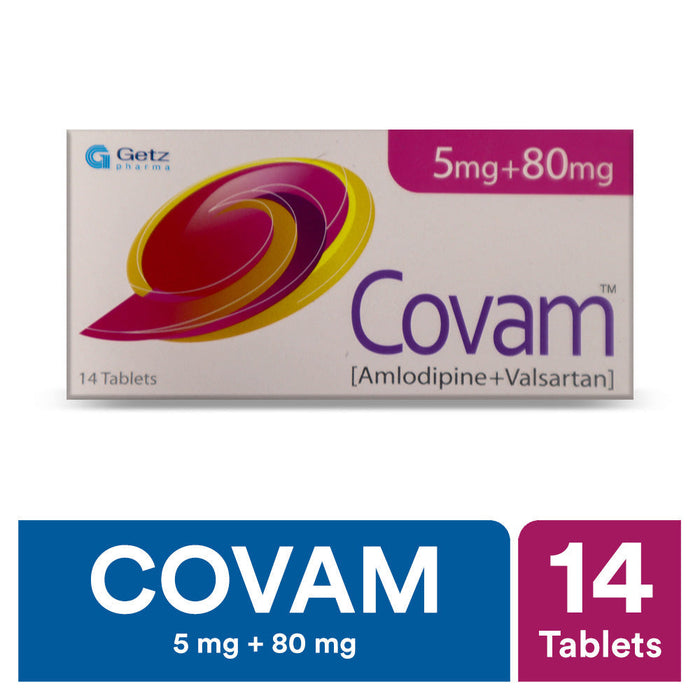 COVAM 5MG+80MG TABLET 2X7S