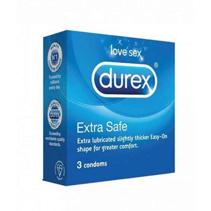 DUREX EXTRA SAFE CONDOMS 1X3S