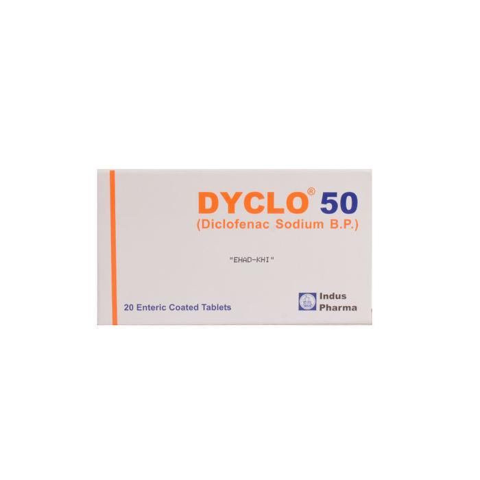 DYCLO TABLETS 50 MG 2X10S-Medicines-INDUS PHARMA-Meri Pharmacy