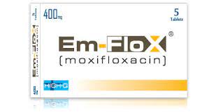 EM FLOX 400MG TABLETS 5S-Medicines-HIGH-Q-Meri Pharmacy