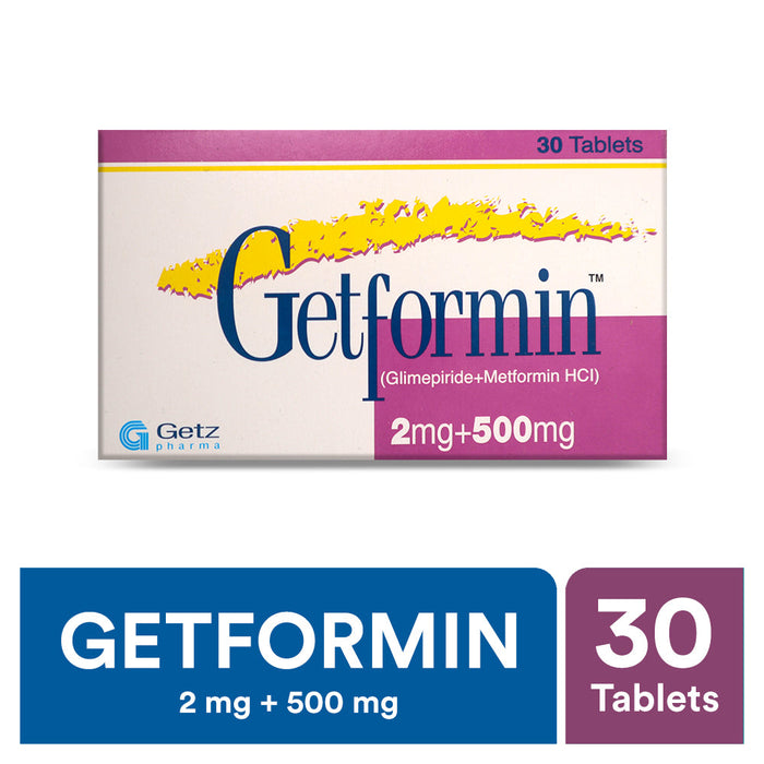 GETFORMINTABLET 2/500MG 3X10S