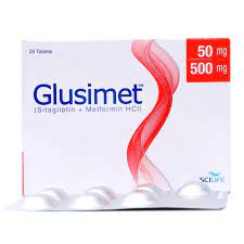 GLUSIMET 50 500MG TABLETS 28S-Medicines-SCILIFE PHARMA-Meri Pharmacy