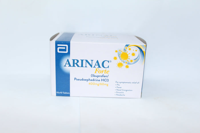 ARINAC TABLET FORTE 400MG 10X10S - Meri Pharmacy
