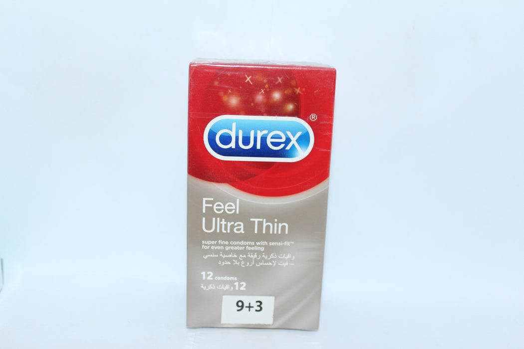 DUREX COND FTLT ULTRA 1 X 12S-Health Care Products-RECKITT BENCKISER-Meri Pharmacy