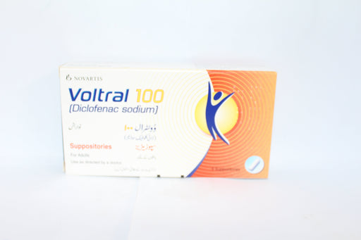 VOLTRAL SUPPOSITORIES 100 MG 1X5S
