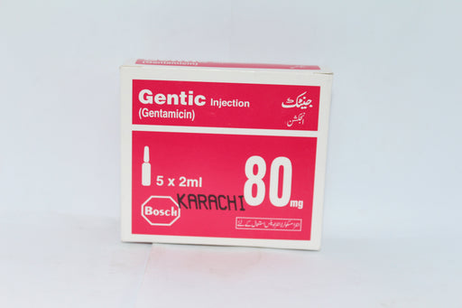 GENTIC INJECTION. 80MG 1X5S