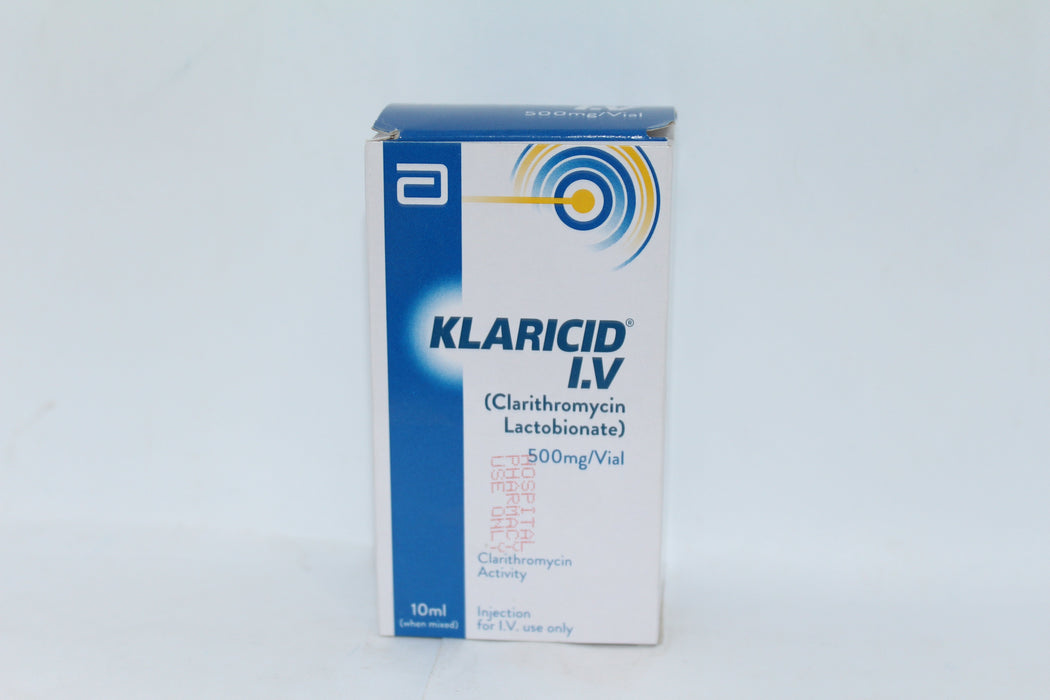 KLARICID INJ 500MG 1S-Medicines-ABBOTT LABS-Meri Pharmacy