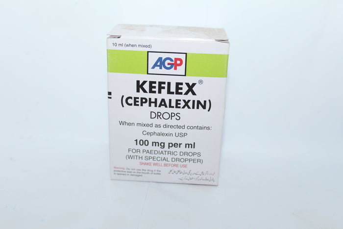 KEFLEXDROP 100MG 10ML 1S