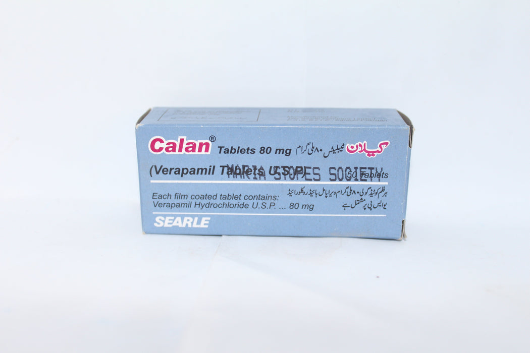 CALAN TABLETS 80 MG 50S-Medicines-SEARLE-Meri Pharmacy