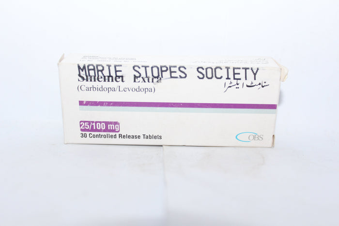 SINEMET 25/250MG TABLET 10X10S
