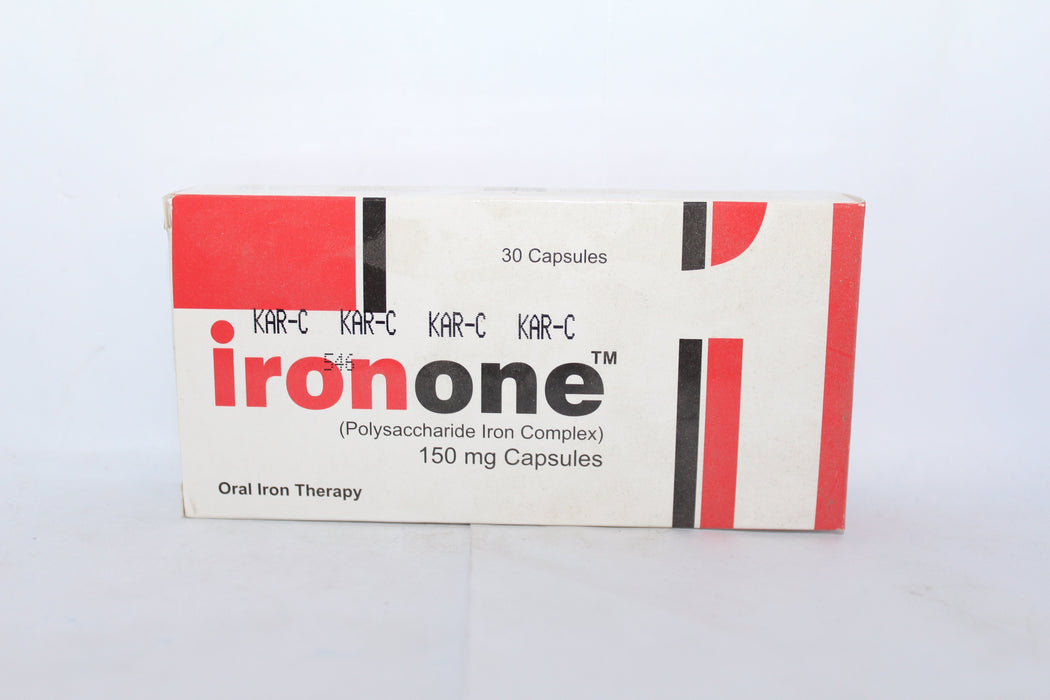 IRONONE 150MG CAPSULES 30S-Medicines-RG PHARMA-Meri Pharmacy