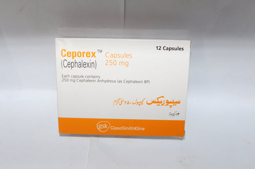 CEPOREXCAPSULE 250 MG 2X6S