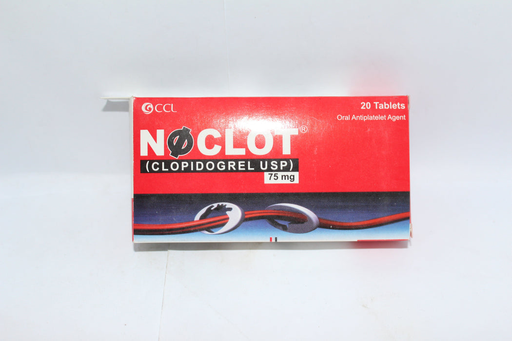 NOCLOT TABLETS 75 MG 20S-Medicines-C.C.L-Meri Pharmacy