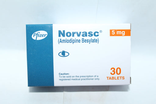 NORVASCTABLET 5 MG 3X10S