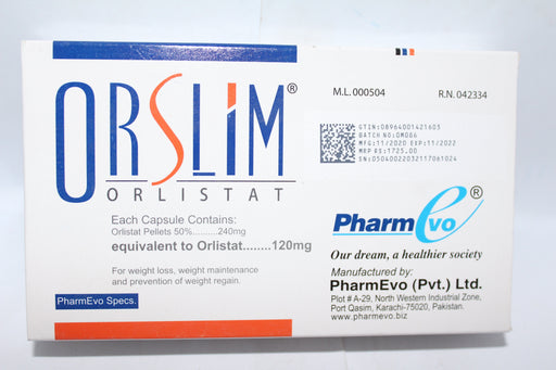 ORSLIMCAPSULE 120 MG 3X10S
