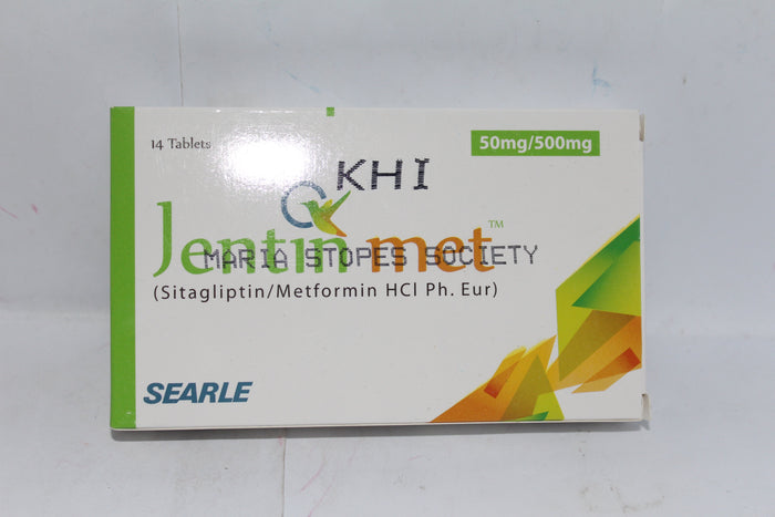 JENTIN MET 50/500MG TABLET 2X7S