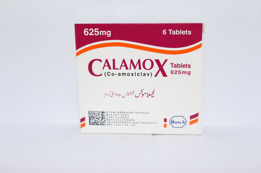 CALAMOXTABLET 625 MG 6S